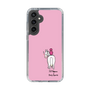 スリムプロテクションケース［ おがわじゅり×デイリー×caseplay - 白毛 - ピンク ］