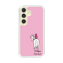 スリムプロテクションケース［ おがわじゅり×デイリー×caseplay - 白毛 - ピンク ］