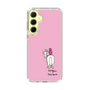 スリムプロテクションケース［ おがわじゅり×デイリー×caseplay - 白毛 - ピンク ］