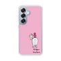 スリムプロテクションケース［ おがわじゅり×デイリー×caseplay - 白毛 - ピンク ］