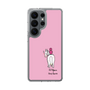 スリムプロテクションケース［ おがわじゅり×デイリー×caseplay - 白毛 - ピンク ］