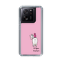 スリムプロテクションケース［ おがわじゅり×デイリー×caseplay - 白毛 - ピンク ］