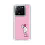 スリムプロテクションケース［ おがわじゅり×デイリー×caseplay - 白毛 - ピンク ］
