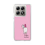 スリムプロテクションケース［ おがわじゅり×デイリー×caseplay - 白毛 - ピンク ］
