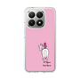 スリムプロテクションケース［ おがわじゅり×デイリー×caseplay - 白毛 - ピンク ］