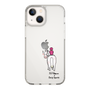 スリムプロテクションケース［ おがわじゅり×デイリー×caseplay - 白毛 ］