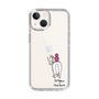 スリムプロテクションケース［ おがわじゅり×デイリー×caseplay - 白毛 ］
