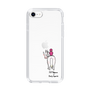 スリムプロテクションケース［ おがわじゅり×デイリー×caseplay - 白毛 ］