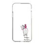 スリムプロテクションケース［ おがわじゅり×デイリー×caseplay - 白毛 ］