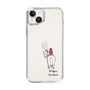 スリムプロテクションケース［ おがわじゅり×デイリー×caseplay - 白毛 ］