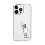 スリムプロテクションケース［ おがわじゅり×デイリー×caseplay - 白毛 ］