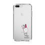 スリムプロテクションケース［ おがわじゅり×デイリー×caseplay - 白毛 ］