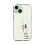 スリムプロテクションケース［ おがわじゅり×デイリー×caseplay - 白毛 ］