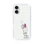 スリムプロテクションケース［ おがわじゅり×デイリー×caseplay - 白毛 ］