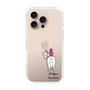 スリムプロテクションケース［ おがわじゅり×デイリー×caseplay - 白毛 ］