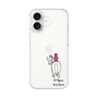 スリムプロテクションケース［ おがわじゅり×デイリー×caseplay - 白毛 ］