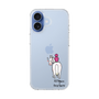 スリムプロテクションケース［ おがわじゅり×デイリー×caseplay - 白毛 ］