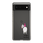 スリムプロテクションケース［ おがわじゅり×デイリー×caseplay - 白毛 ］