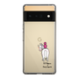 スリムプロテクションケース［ おがわじゅり×デイリー×caseplay - 白毛 ］