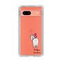 スリムプロテクションケース［ おがわじゅり×デイリー×caseplay - 白毛 ］