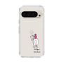 スリムプロテクションケース［ おがわじゅり×デイリー×caseplay - 白毛 ］