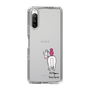 スリムプロテクションケース［ おがわじゅり×デイリー×caseplay - 白毛 ］