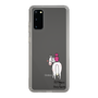 スリムプロテクションケース［ おがわじゅり×デイリー×caseplay - 白毛 ］