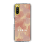 スリムプロテクションケース［ FURLA - FLOWER VELATO-01 ］