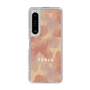スリムプロテクションケース［ FURLA - FLOWER VELATO-01 ］