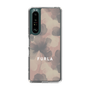 スリムプロテクションケース［ FURLA - FLOWER VELATO-02 ］