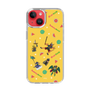 スリムプロテクションケース［ ポンコツクエスト - 夏休み - 総柄 - イエロー ］