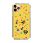 スリムプロテクションケース［ ポンコツクエスト - 夏休み - 総柄 - イエロー ］