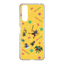 スリムプロテクションケース［ ポンコツクエスト - 夏休み - 総柄 - イエロー ］