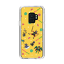 スリムプロテクションケース［ ポンコツクエスト - 夏休み - 総柄 - イエロー ］