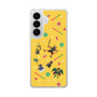 スリムプロテクションケース［ ポンコツクエスト - 夏休み - 総柄 - イエロー ］