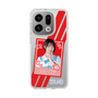 スリムプロテクションケース［ STU48 - インスタントフォト風デザイン - 甲斐心愛 ］