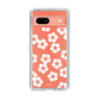 Slim Protection Case［ BLUELOCK - Pentagon Pattern - White ］