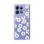 Slim Protection Case［ BLUELOCK - Pentagon Pattern - White ］
