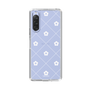 Slim Protection Case［ BLUELOCK - Pentagon DiamondPattern - White ］