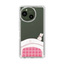 スリムプロテクションケース［ マンガデザイナーズラボ - 推しを休ませるスマホケース - ピンク2 ］