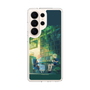 スリムプロテクションケース［ 黒杞よるの - 癒やしのブックカフェ ］