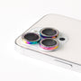 ラインストーンレンズガラス(３レンズ)  for Apple iPhone 15 Pro [ レインボー ]
