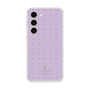 Galaxy 着せ替えプレート［ LANVIN en Bleu Tiny dots Purple - ランバン ドット パープル ］