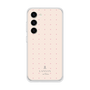 Galaxy 着せ替えプレート［ LANVIN en Bleu Tiny dots Pink - ランバン ドット ピンク ］