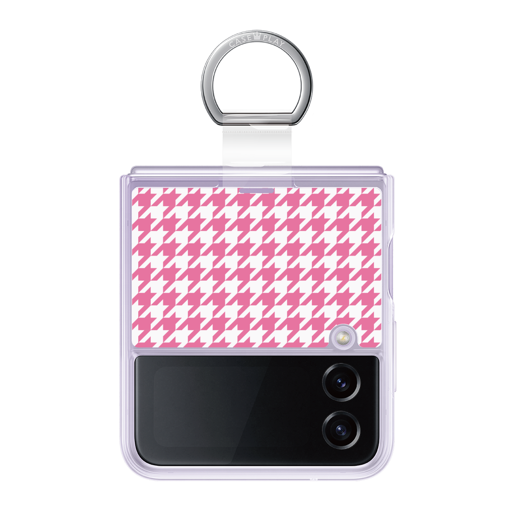 Houndstooth Pattern Pink - 千鳥格子柄 ピンク