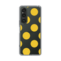 スリムプロテクションケース［ シンプルドット - Yellow ］