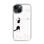 スリムプロテクションケース［ 夢中に覗く三毛ねこ ］