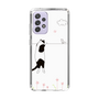 スリムプロテクションケース［ 夢中に覗く三毛ねこ ］