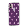 スリムプロテクションケース［ 水彩ドット・レトロカラー - Purple ］
