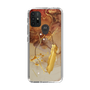 スリムプロテクションケース［ Marble Nuance Painting Brown ］